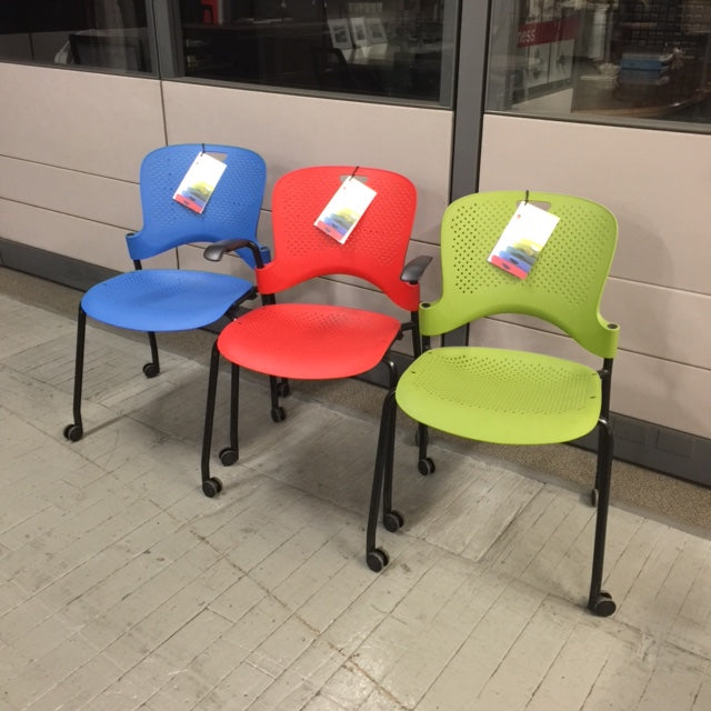 Office lobby seating.