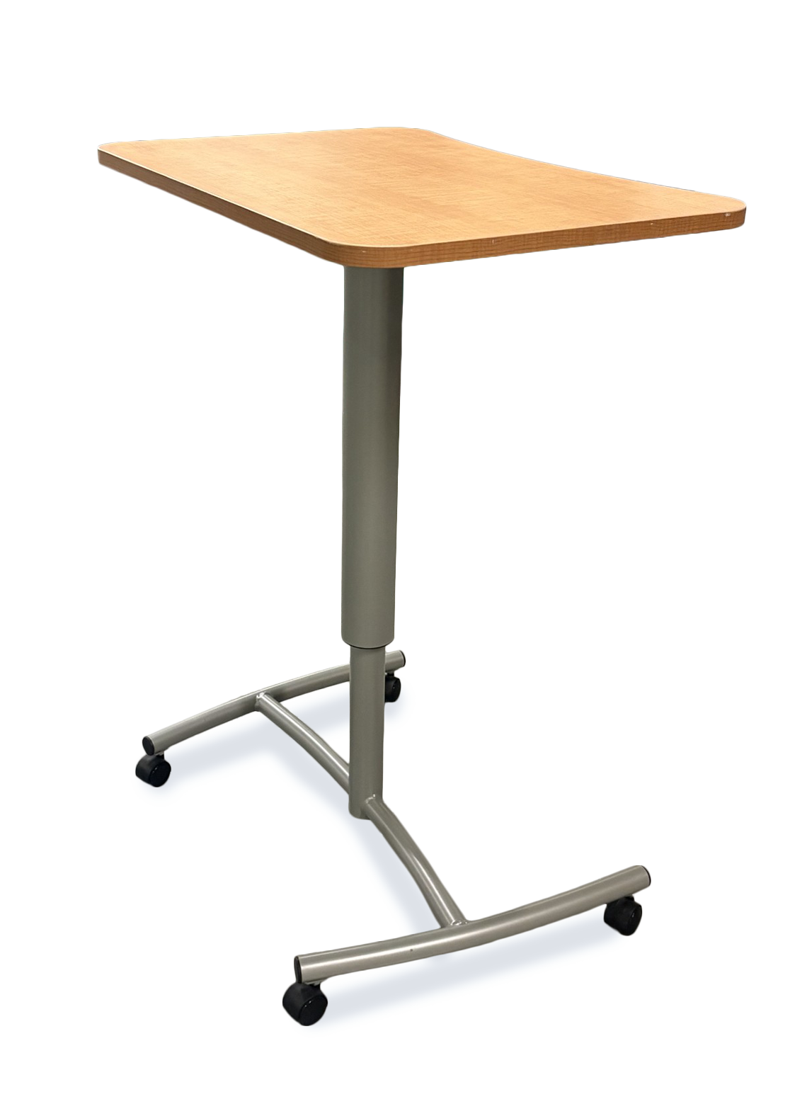 Modern Lectern with an adjustable heigh rail.