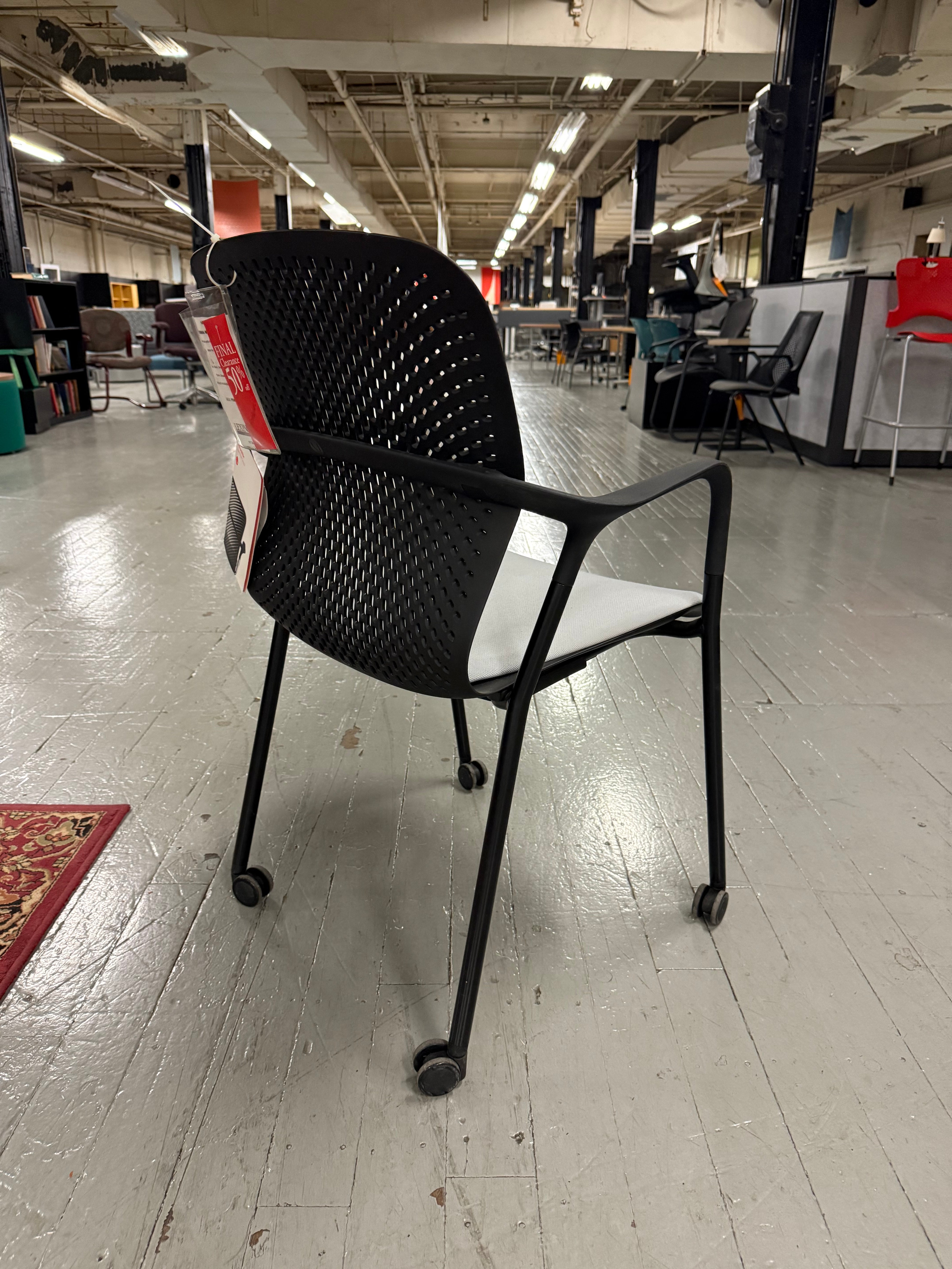 office chair black and white