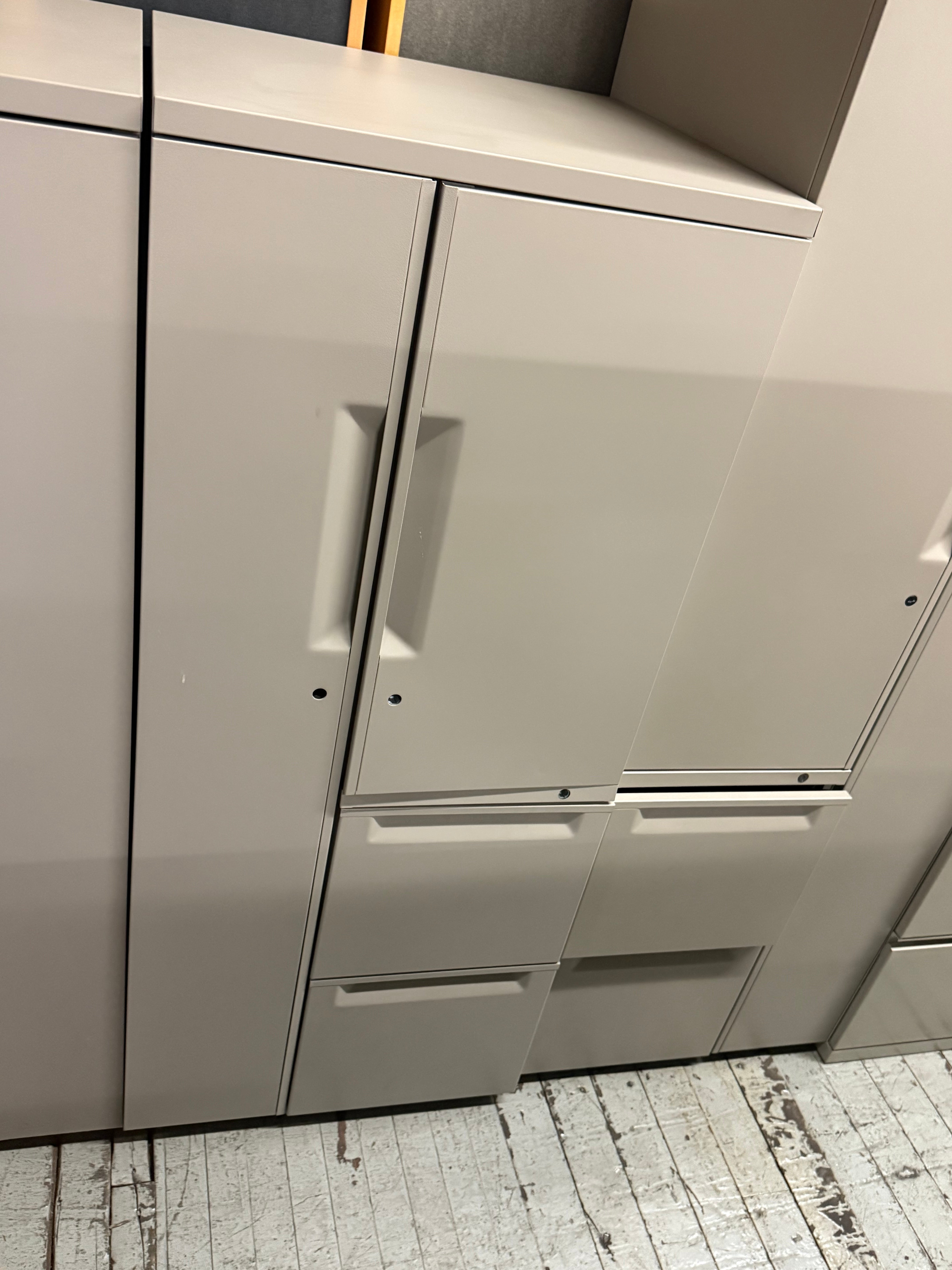 Herman Miller Wardrobe with Bottom File Drawers -U36