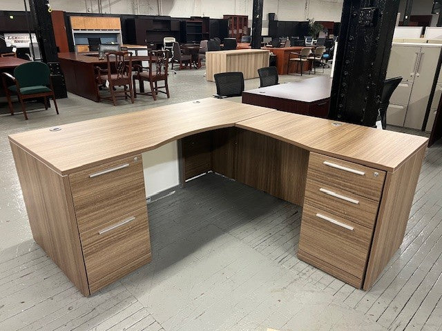 NEW Potenza Series L-shape desk - L24