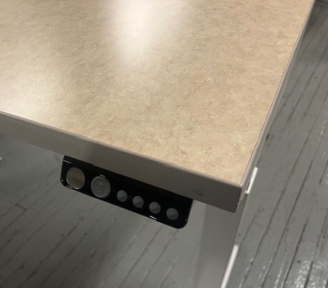 solid wood standing desk