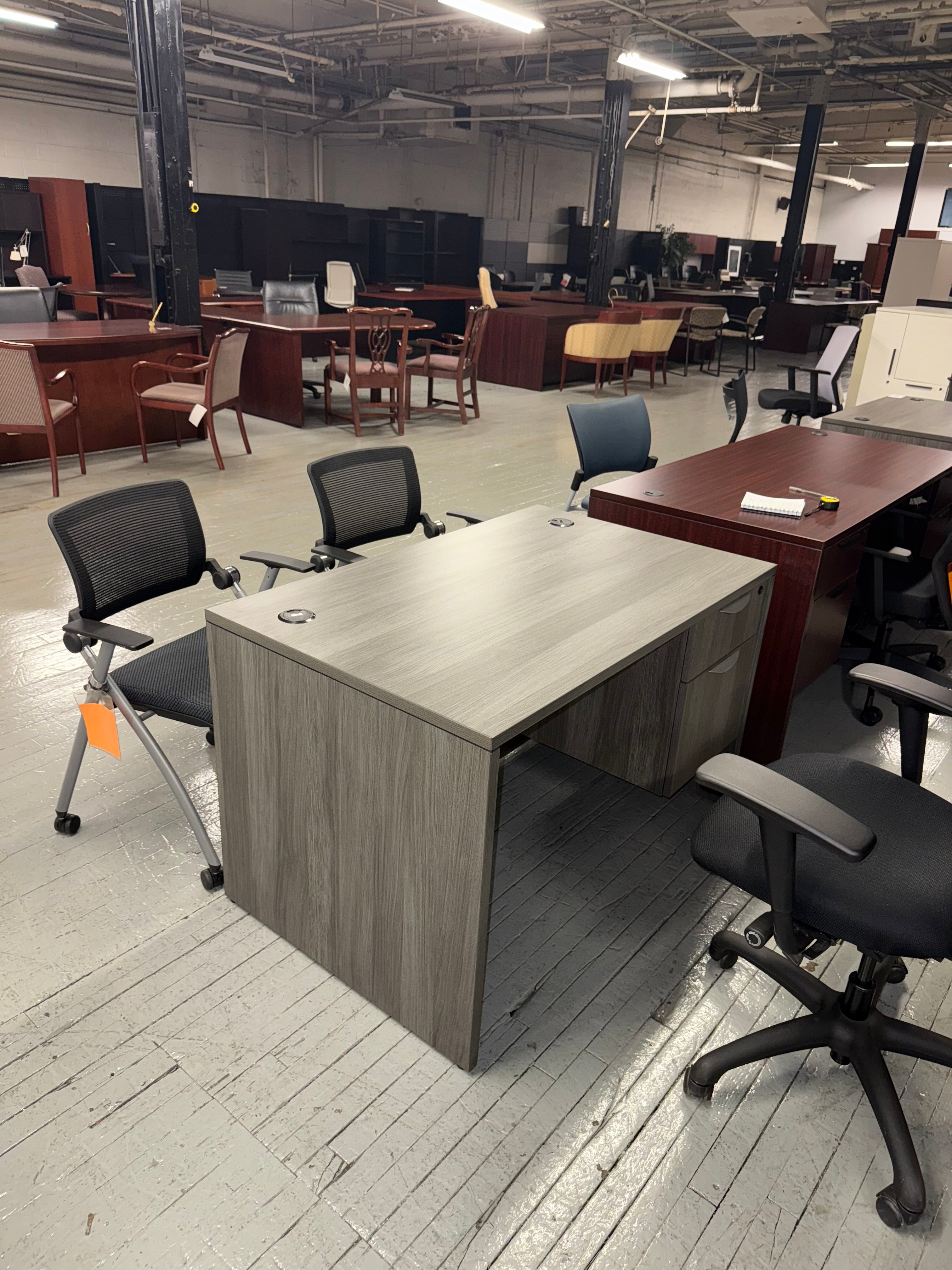 OTG Desk – Artisan Grey Finish -L60