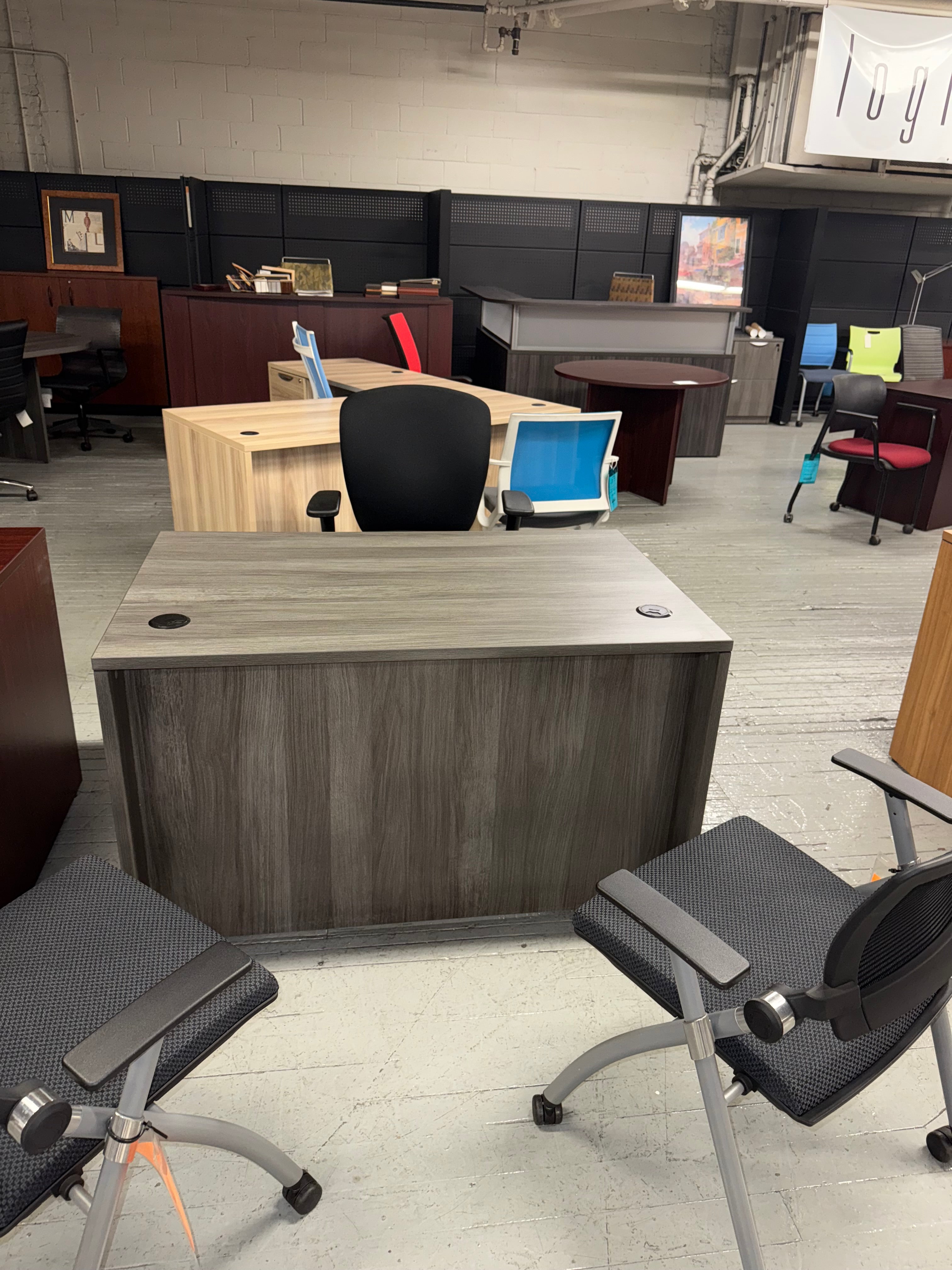 OTG Desk – Artisan Grey Finish -L60