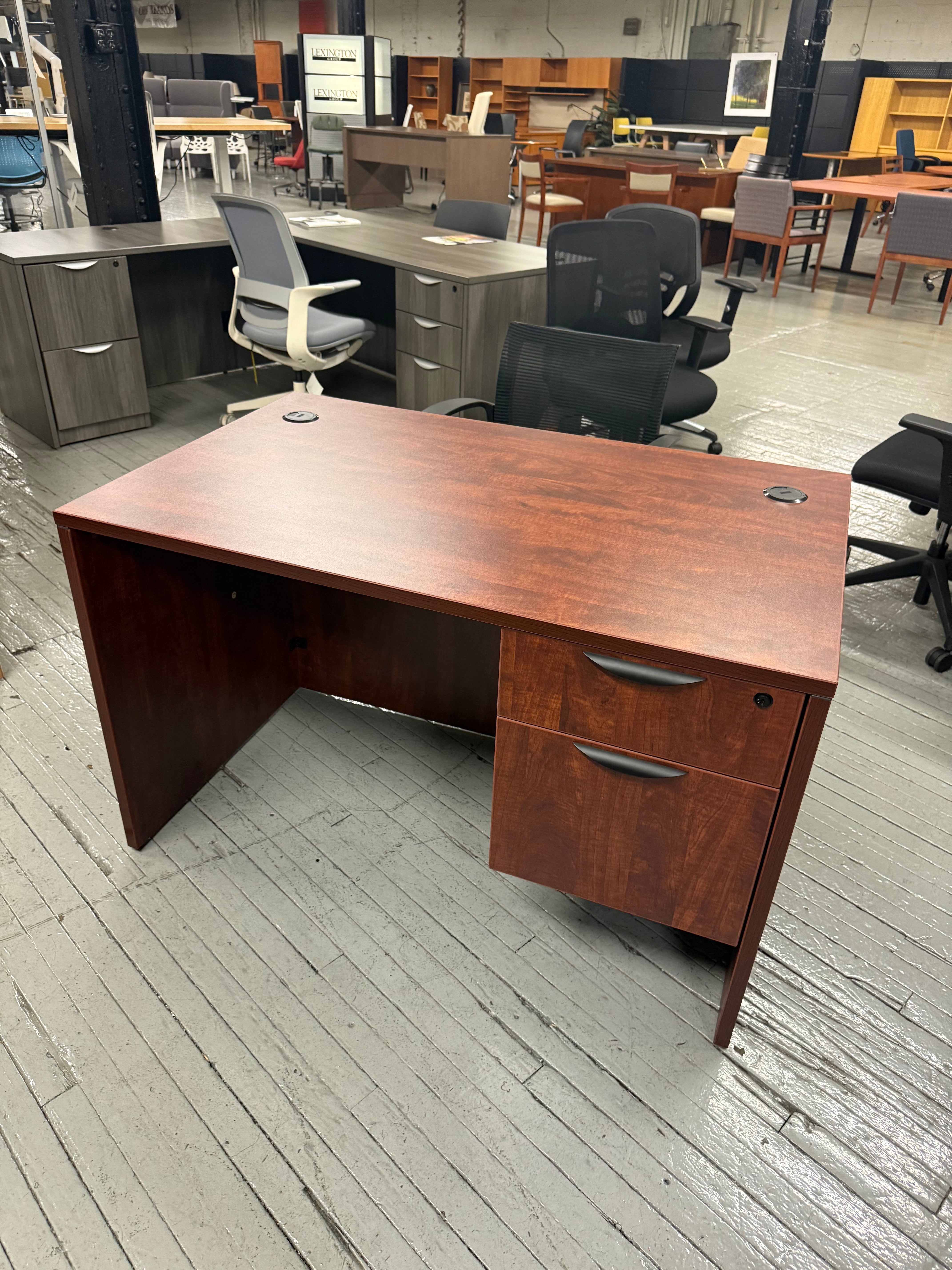 rustic office desk