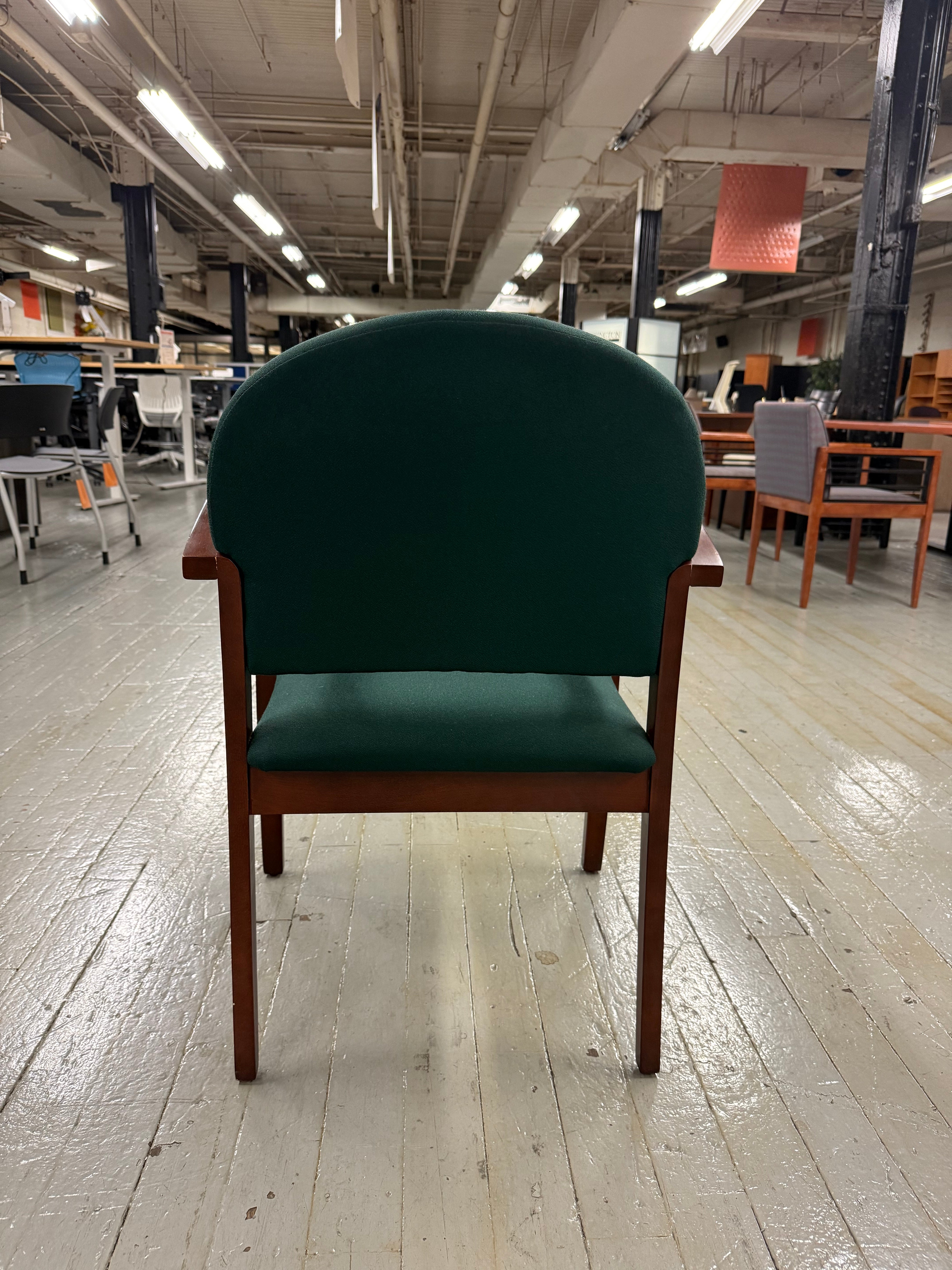 office chair green