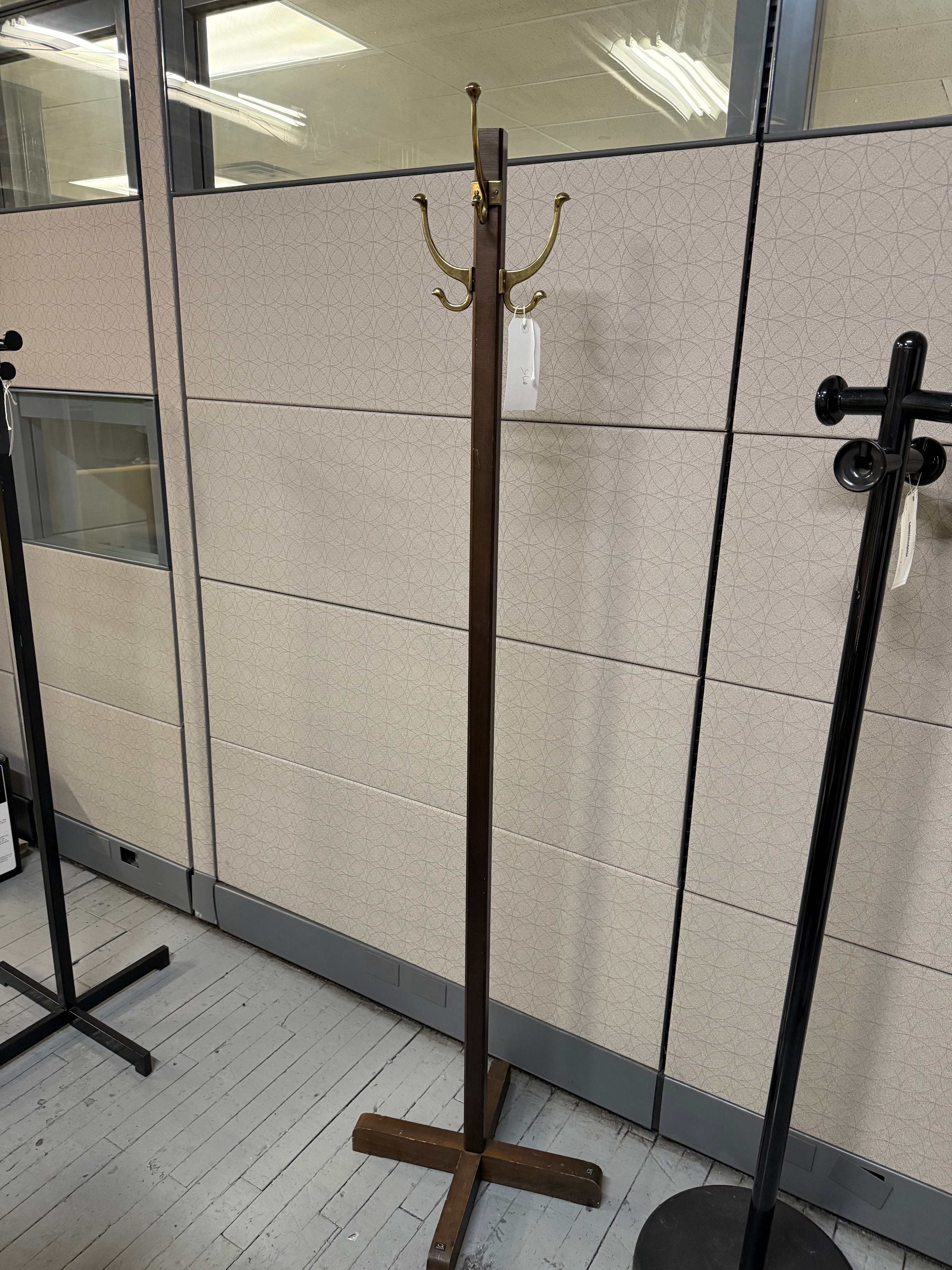 Wood Coat Stand – Classic Dark Finish- MS29