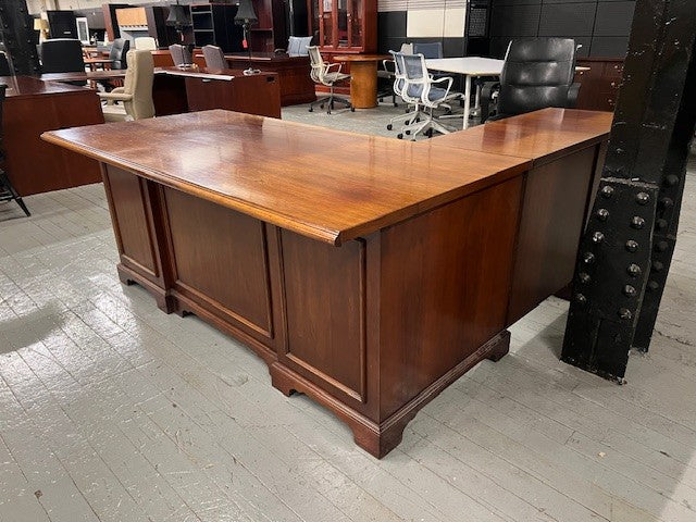 Traditional L-Shape Desk - J3