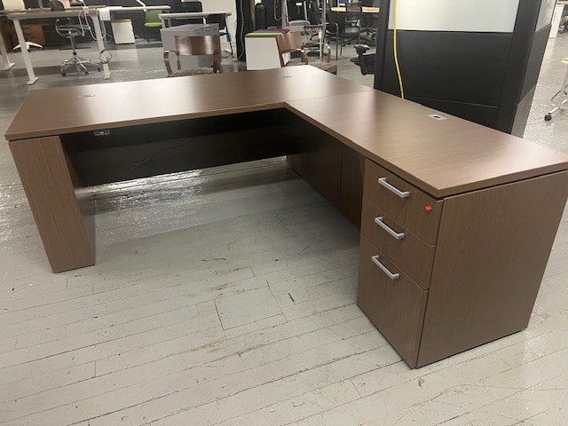 Height Adjustable L-Shape Desk - N3