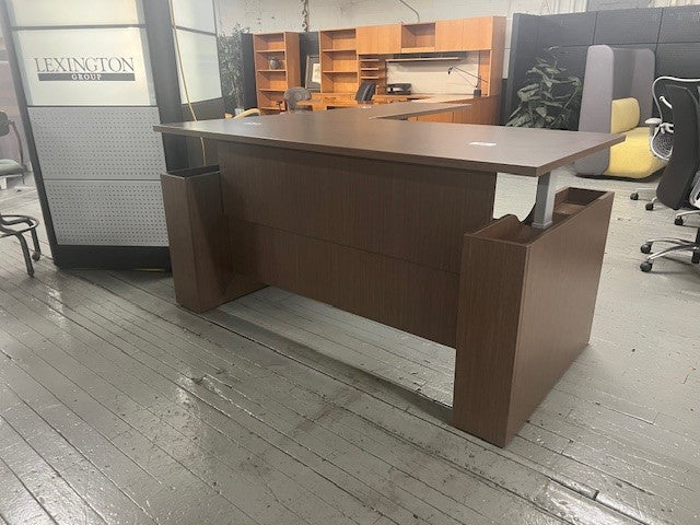 Height Adjustable L-Shape Desk - N3